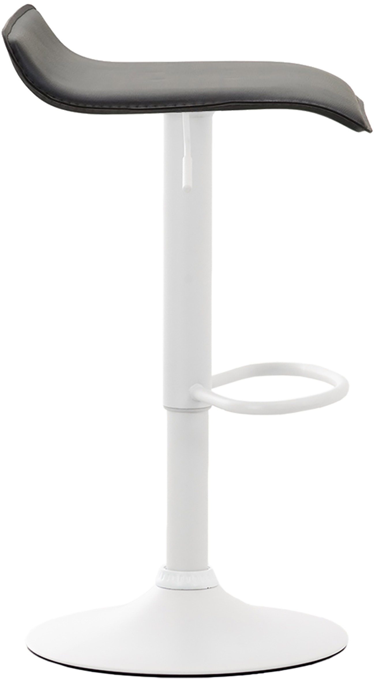 Barhocker Dyn V2 Kunstleder weiß
