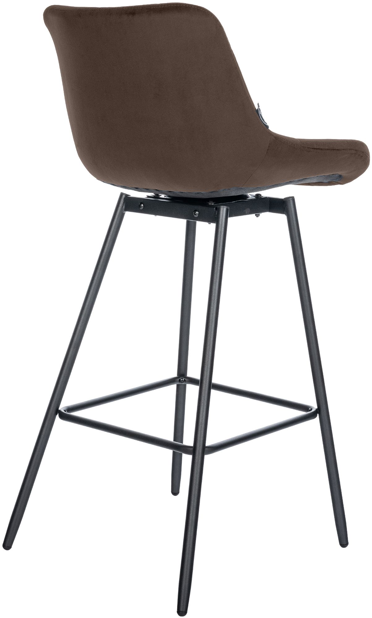 Barhocker Weston Schwenkbar Samt