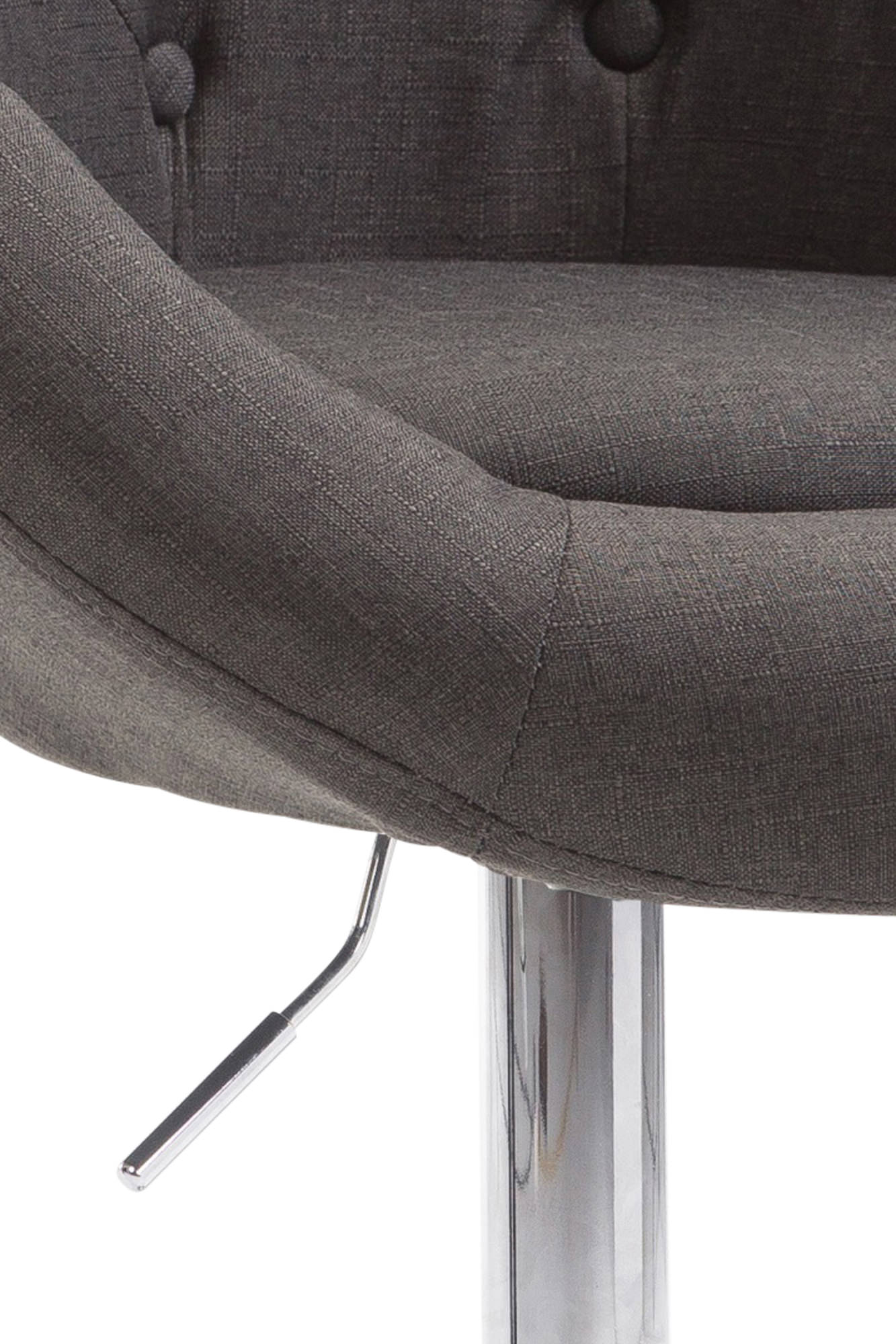Barhocker London V2 Stoff chrom