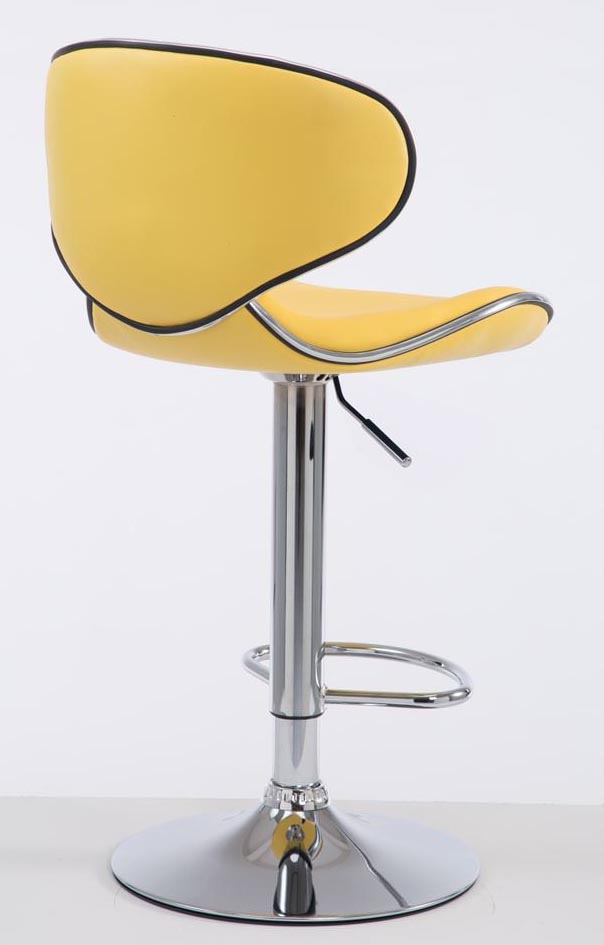 2er Set Barhocker Las Vegas V2 Kunstleder chrom