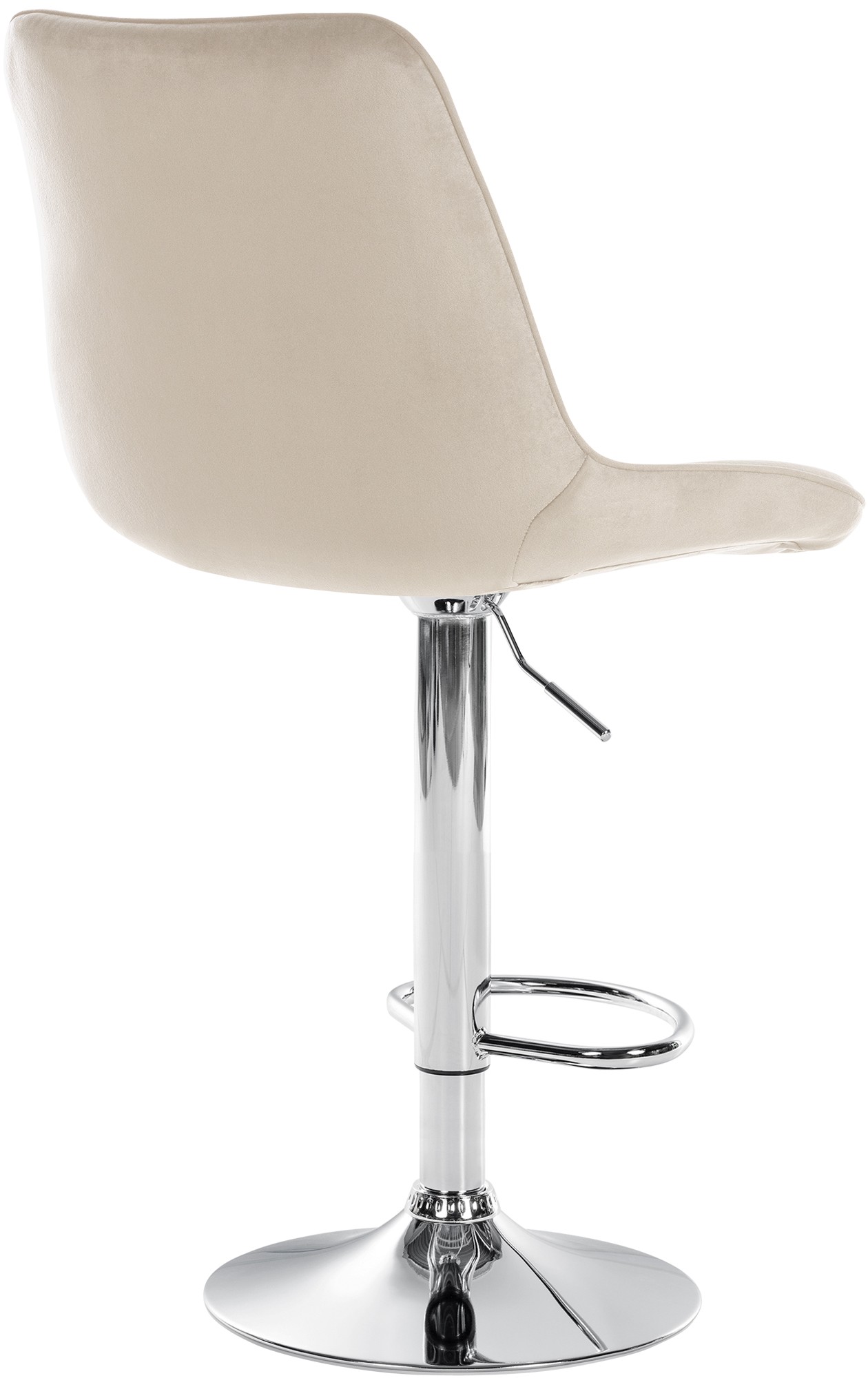 Barhocker Toni Samt chrom