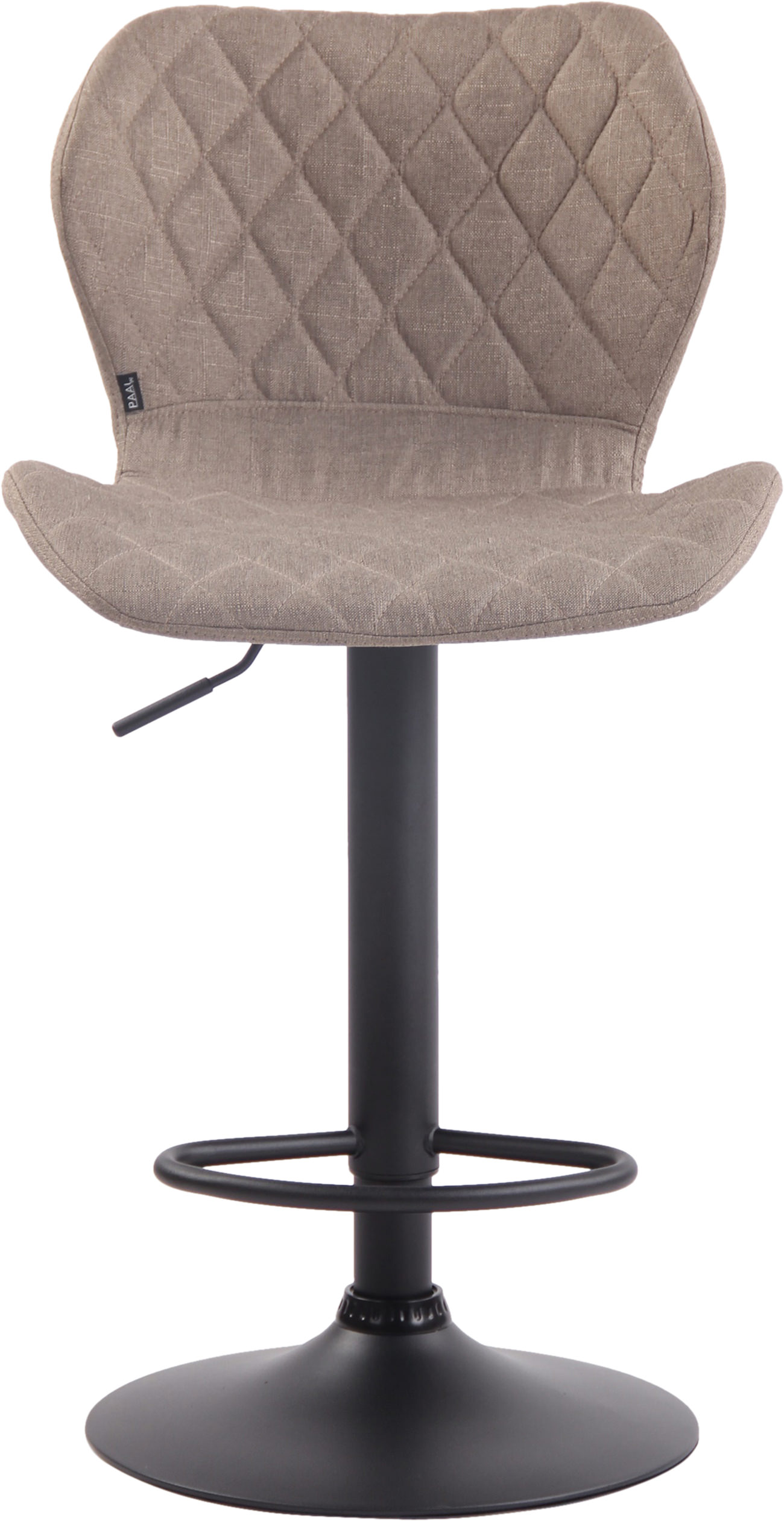 Barhocker Cork Stoff schwarz