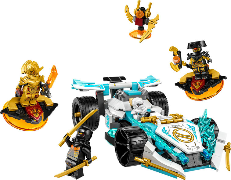 LEGO® Bau- & Konstruktionsspielzeug LEGO® 71791 - Ninjago Zanes Drachenpower-Spinjitzu-Rennwagen (307 Teile)