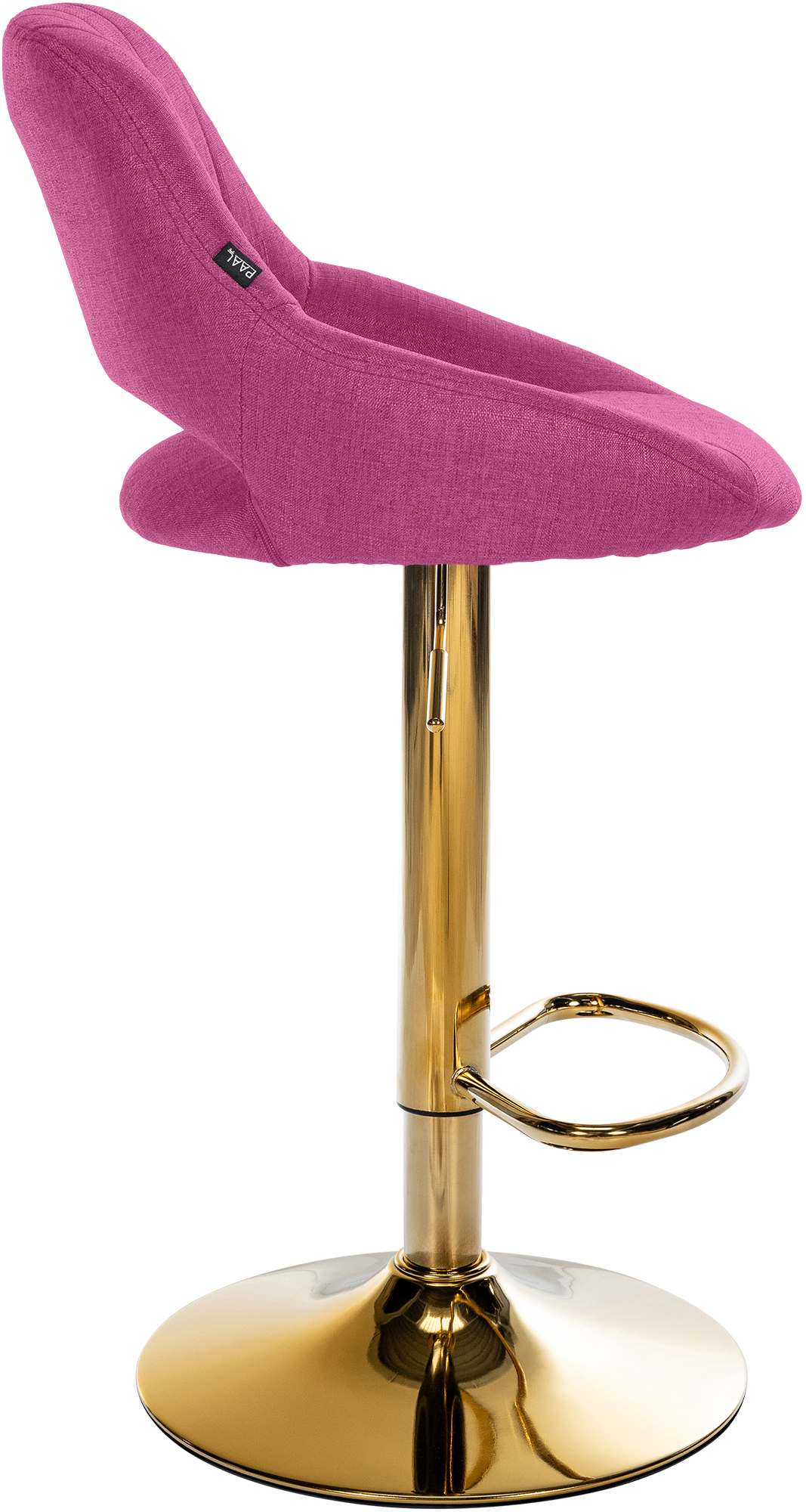 Barhocker Milet Stoff gold