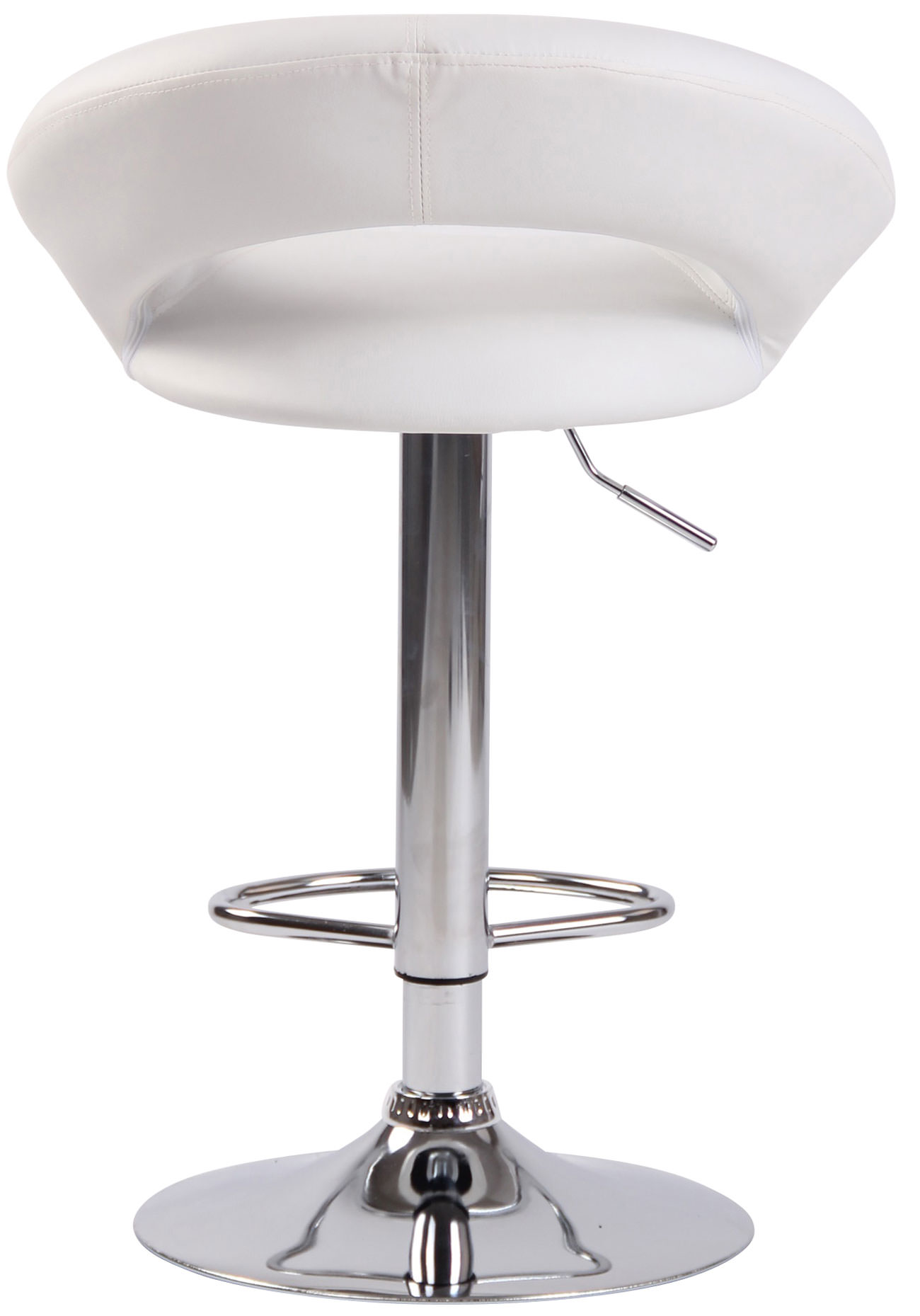 Barhocker Olinda Kunstleder chrom