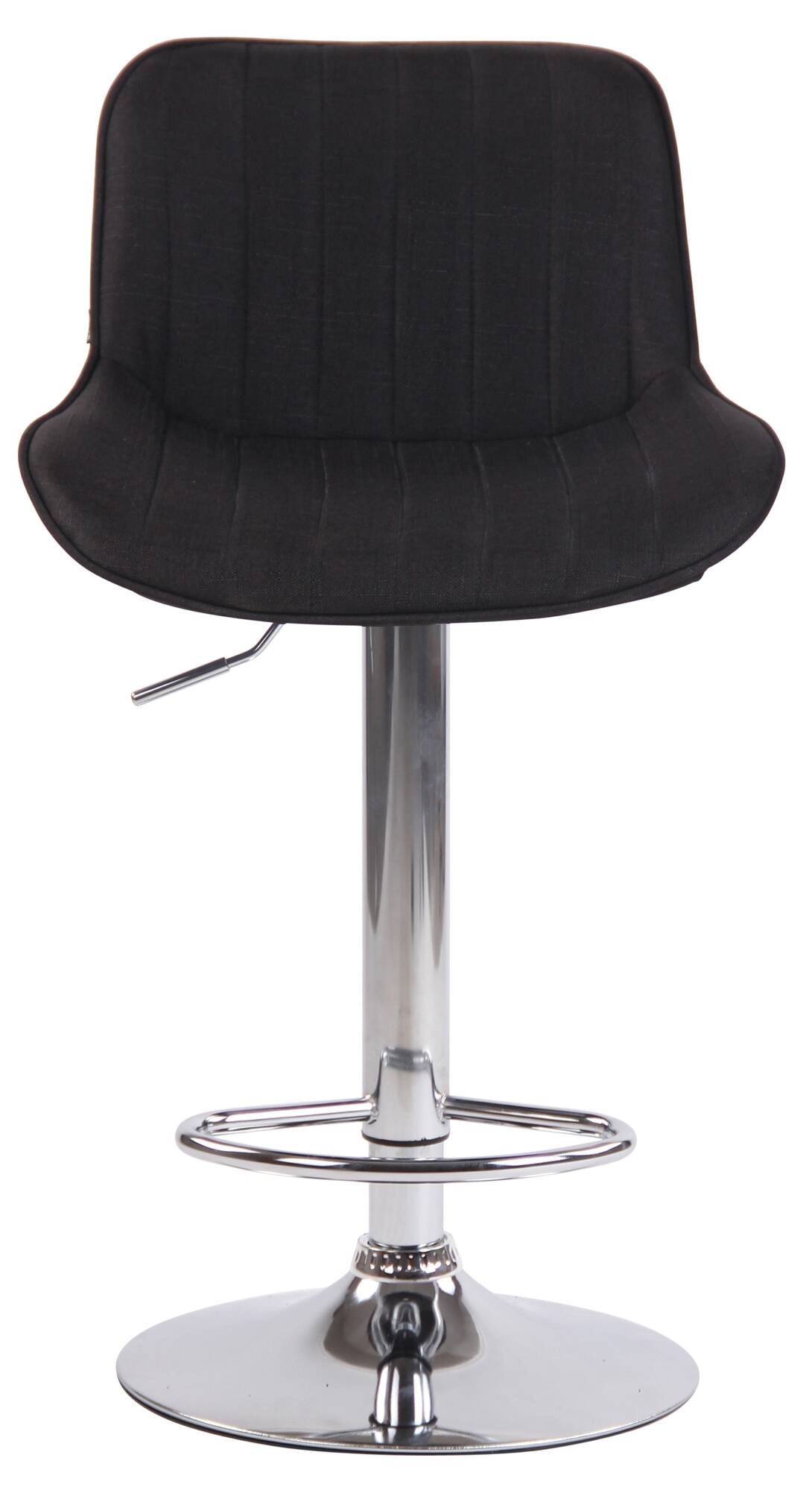 2er Set Barhocker Lentini Stoff chrom