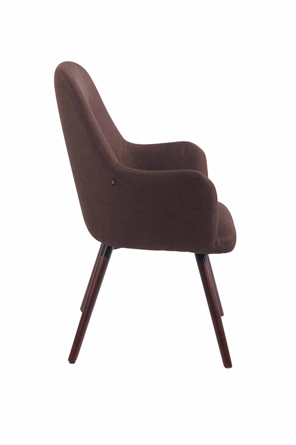 Lounger Aarhus Stoff walnuss