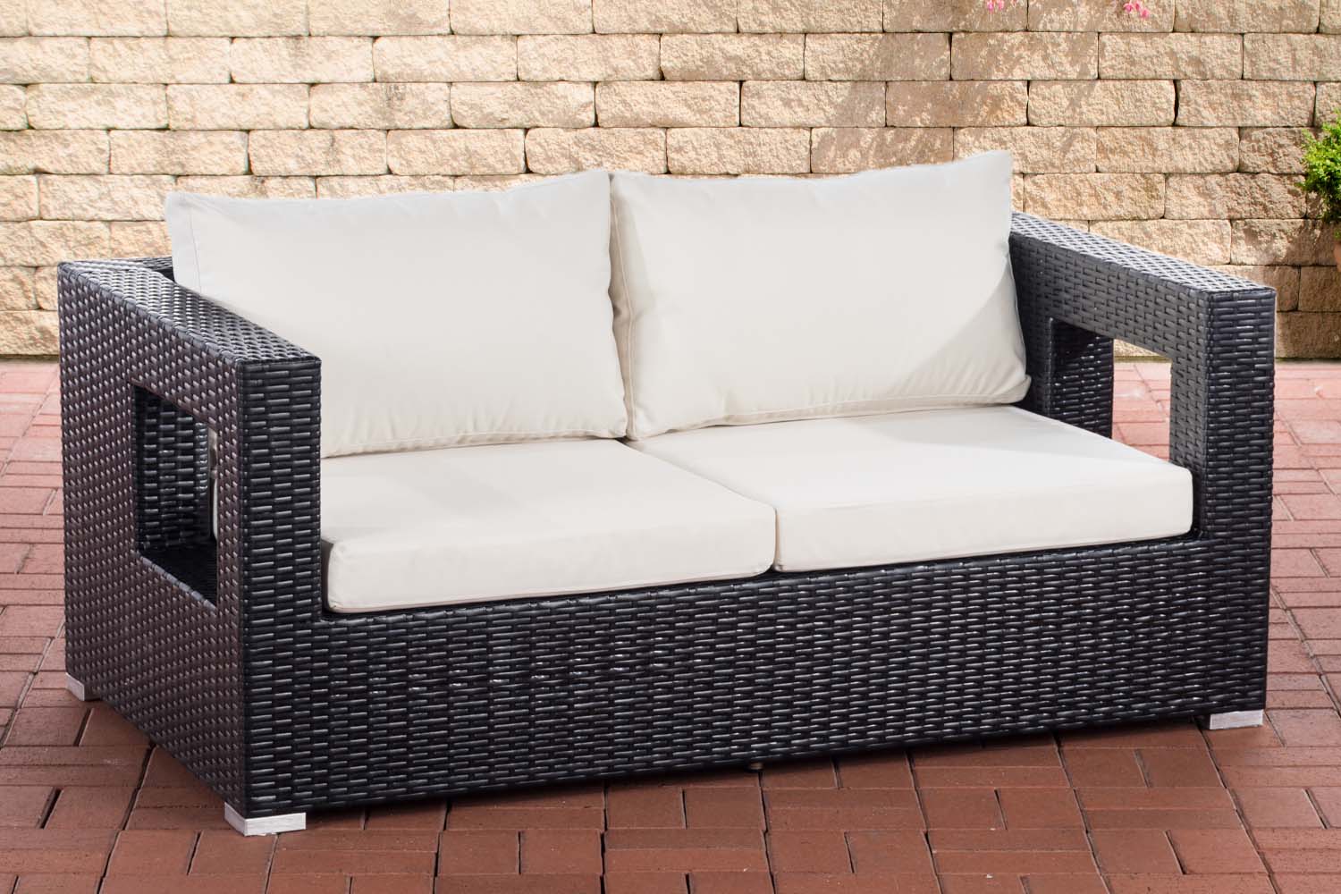 2er Sofa Honolulu Flachrattan