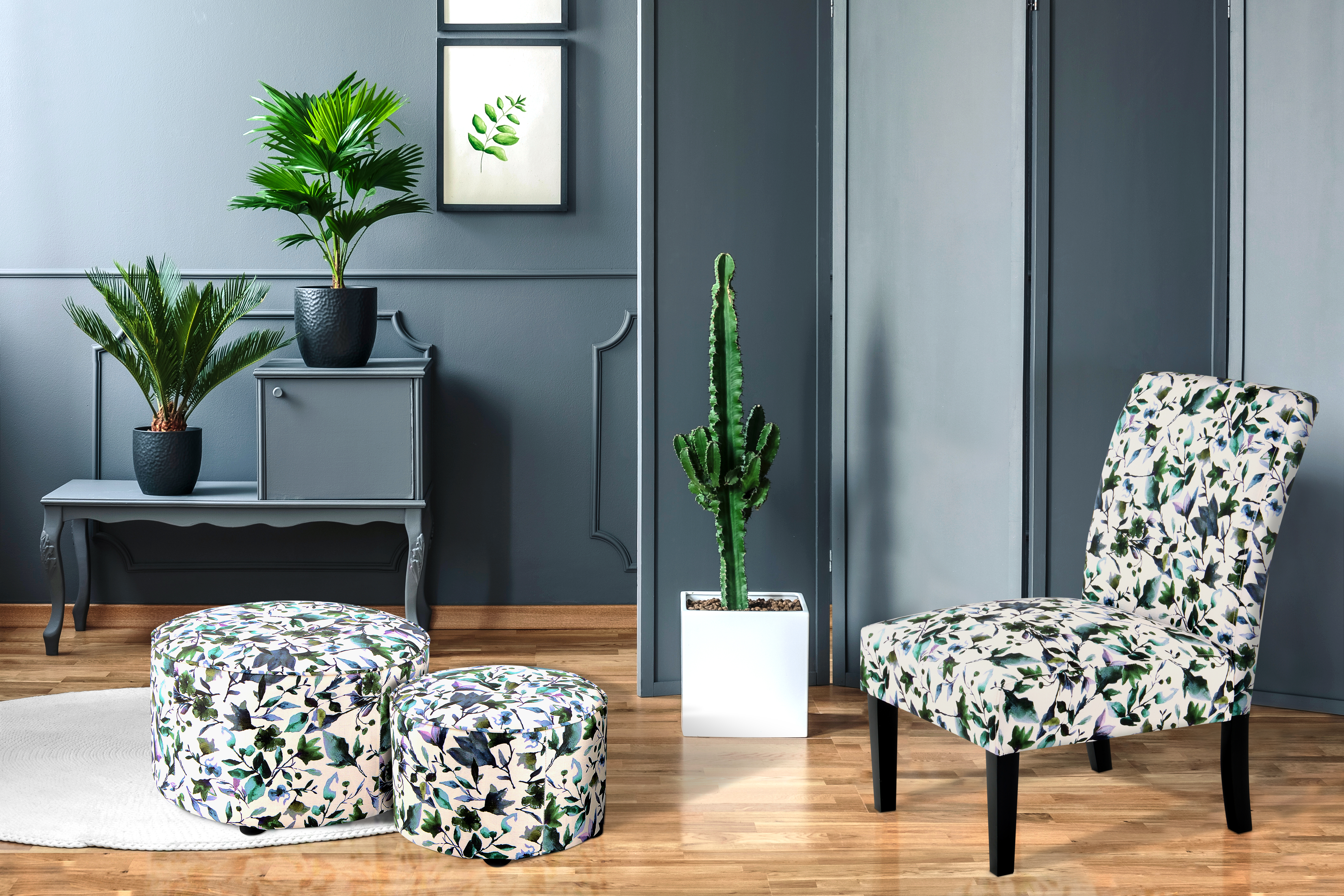 Designstuhl Indira 110 Waldgrün