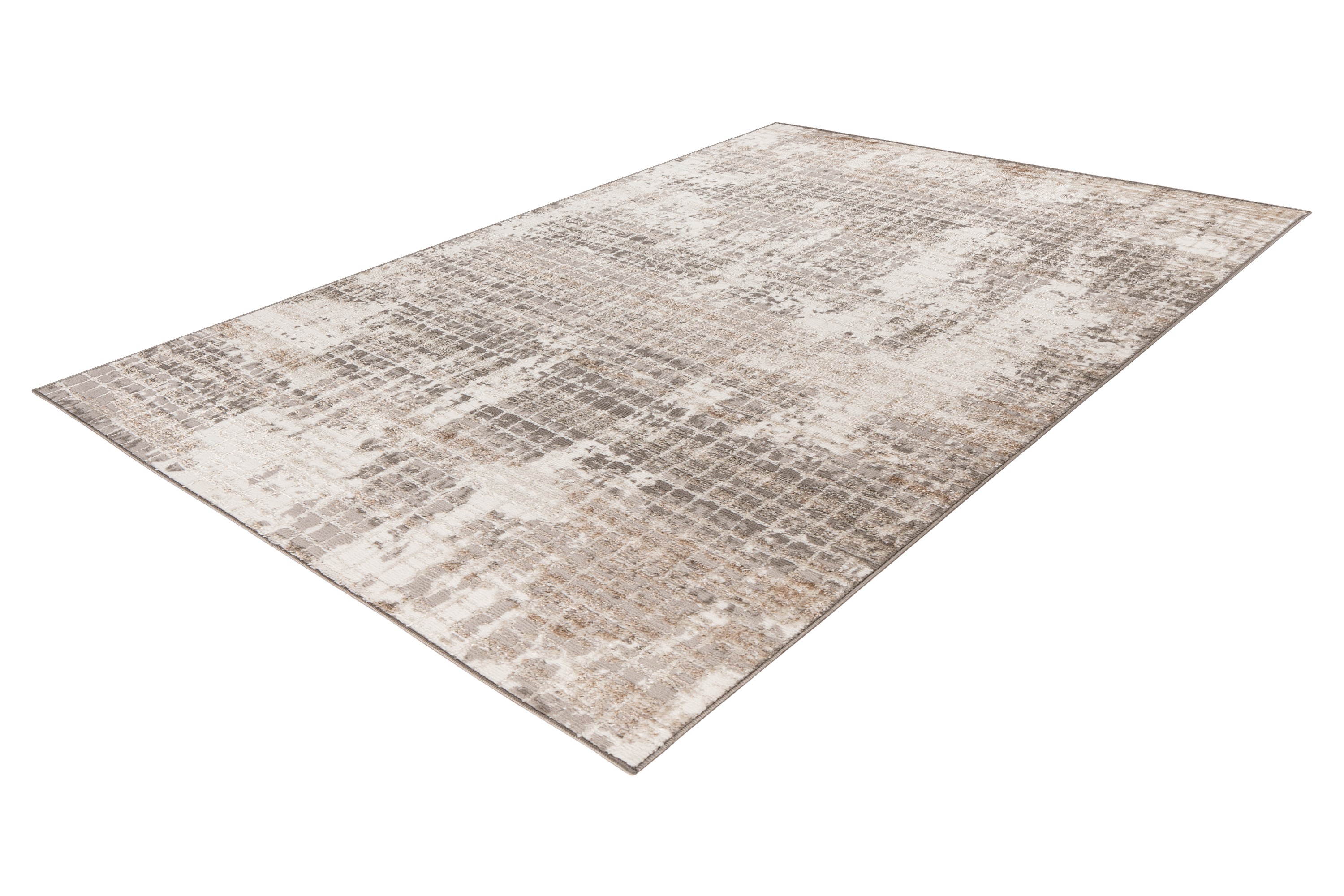 Teppich Catcher 325 Silber / Beige 120 x 170 cm