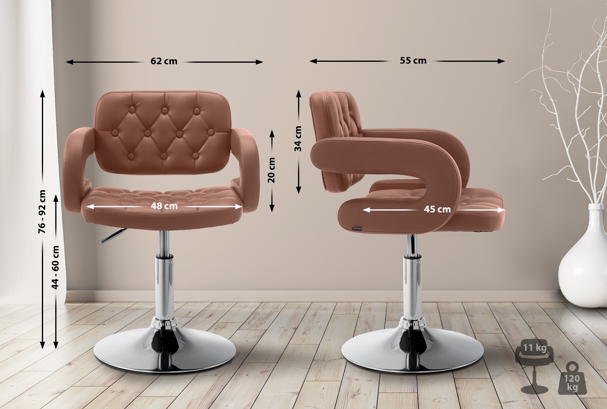 CLP Trading GmbH Lounger Dublin Kunstleder – Ansicht 2