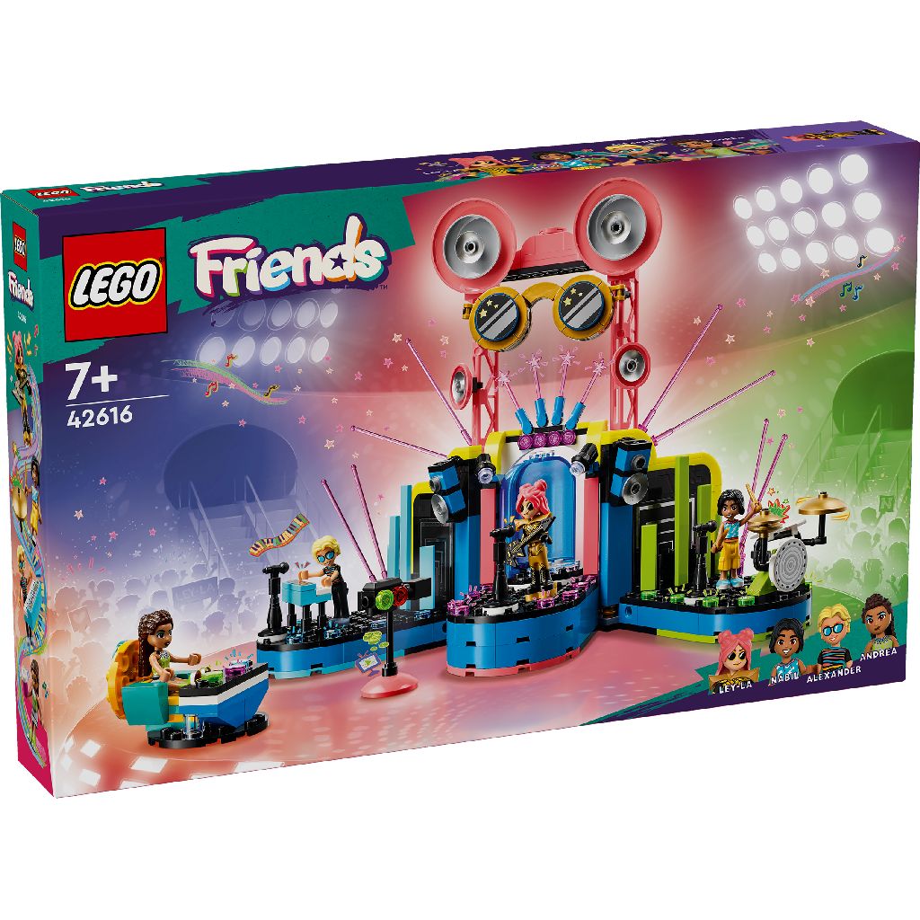 LEGO® Bau- & Konstruktionsspielzeug LEGO® 42616 Friends - Talentshow in Heartlake City (669 Teile)