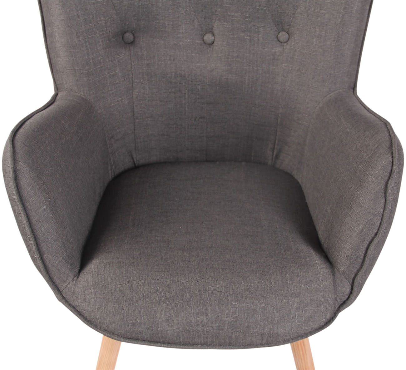 CLP Trading GmbH Lounger Ashford Stoff natura – Ansicht 7