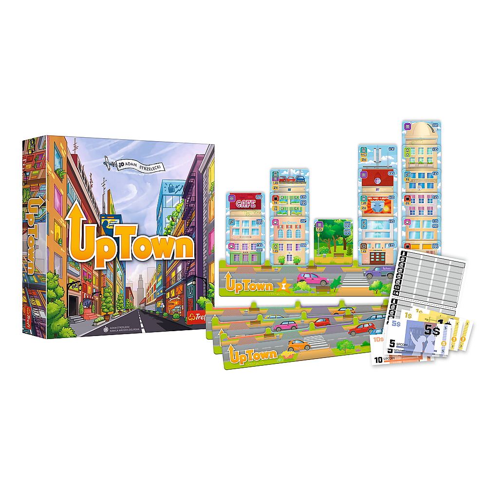 Trefl Brettspiele & Gesellschaftsspiele Uptown EN / DE Spiel