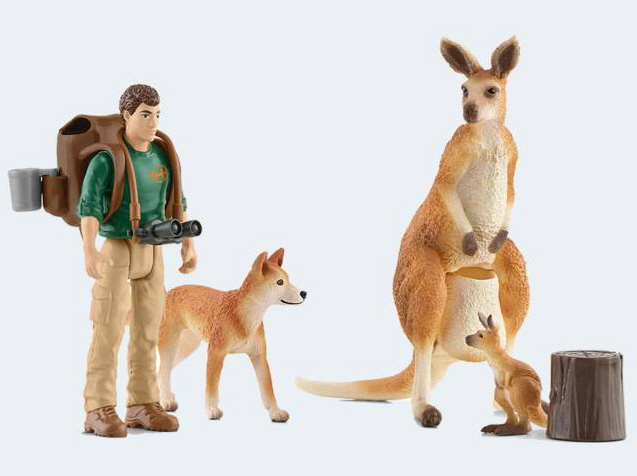 Schleich Sammel- & Spielfiguren Schleich 42623 - Wild Life Outback Abenteuer Sammelfiguren Set