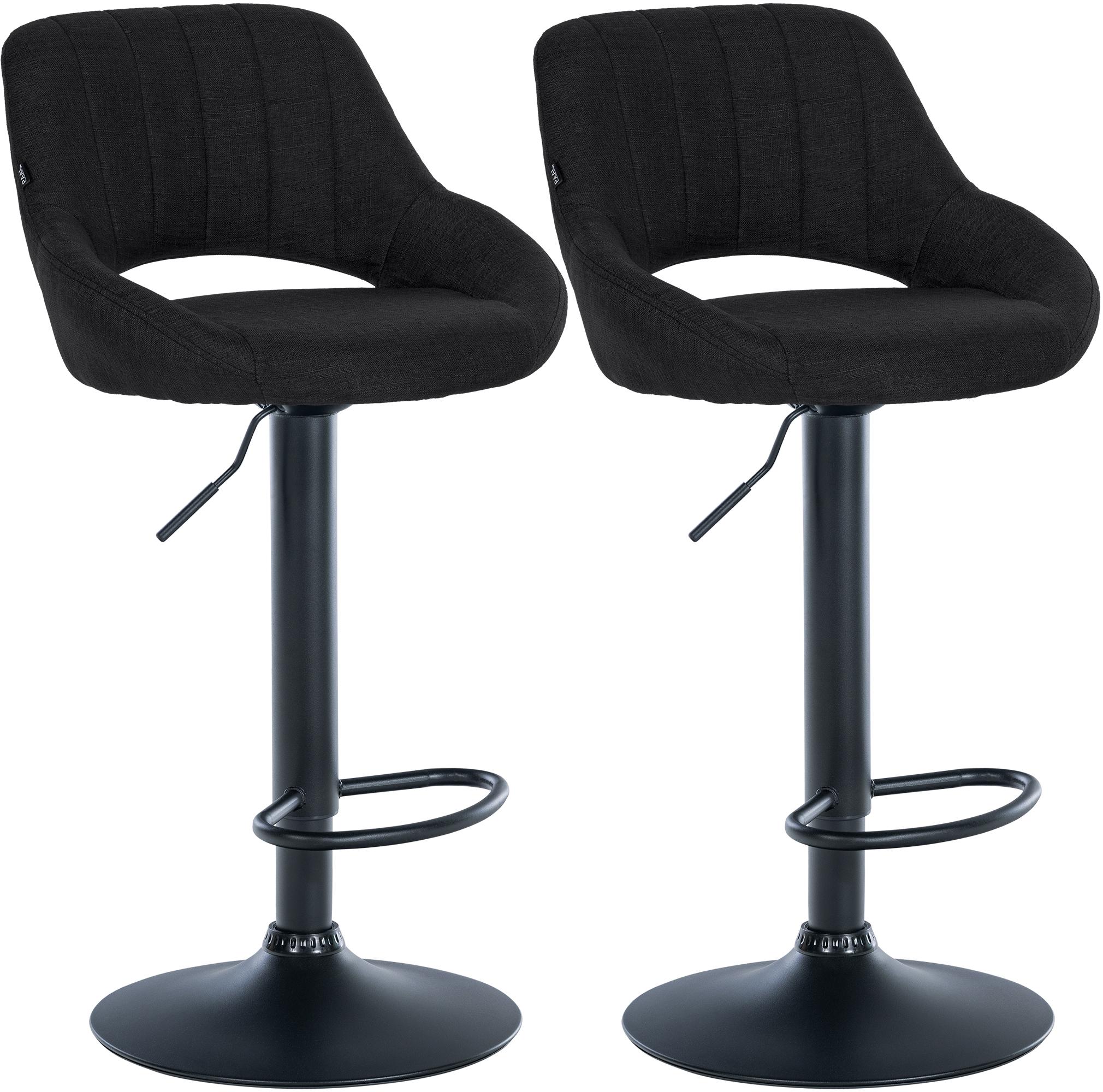 2er Set Barhocker Milet Stoff B