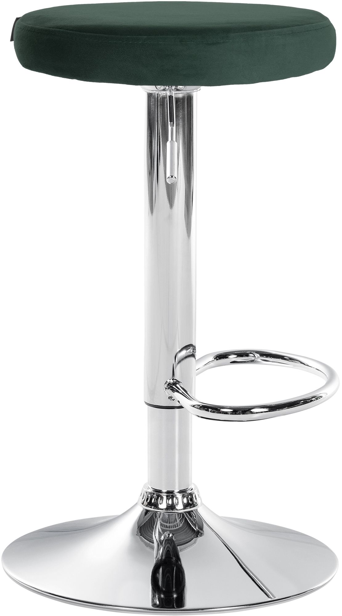 Barhocker Ponte Samt chrom