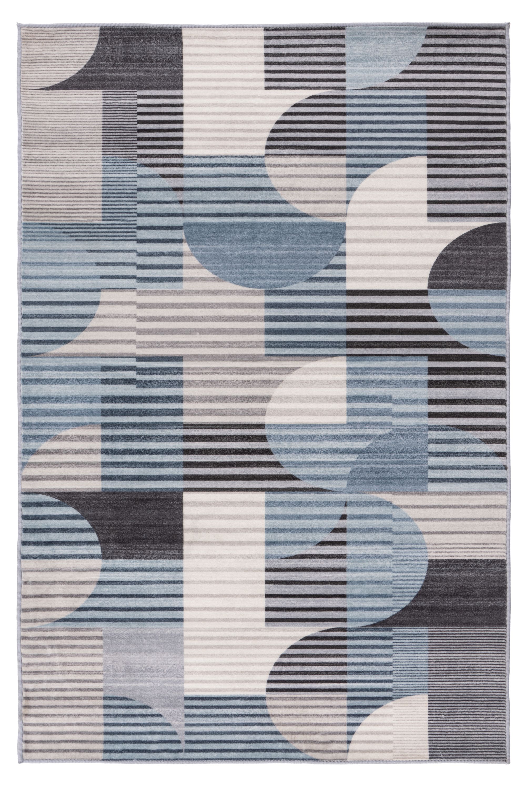 Teppich Bluster 425 Blau 160 x 230 cm