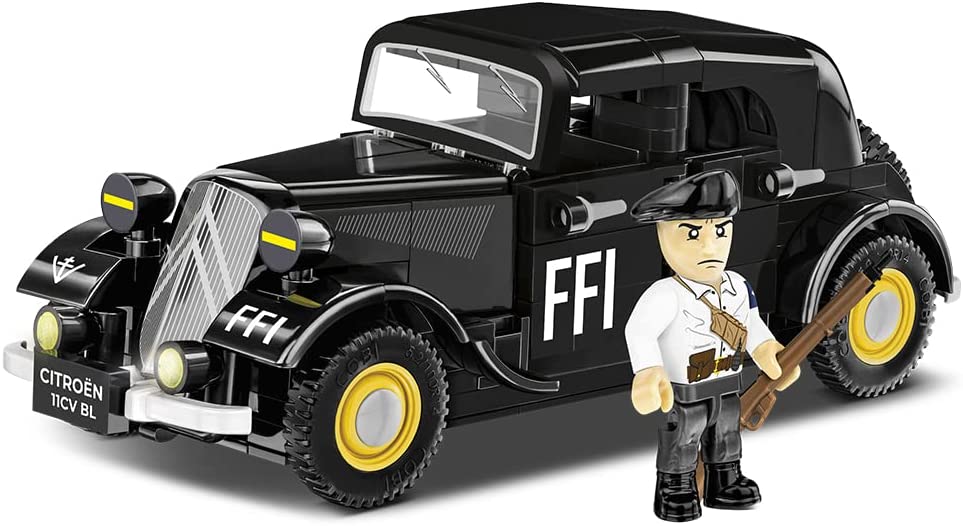 COBI Bau- & Konstruktionsspielzeug Cobi 2266 - Konstruktionsspielzeug - 236 PCS HC WWII 1938 CITROEN TRACTION 11C