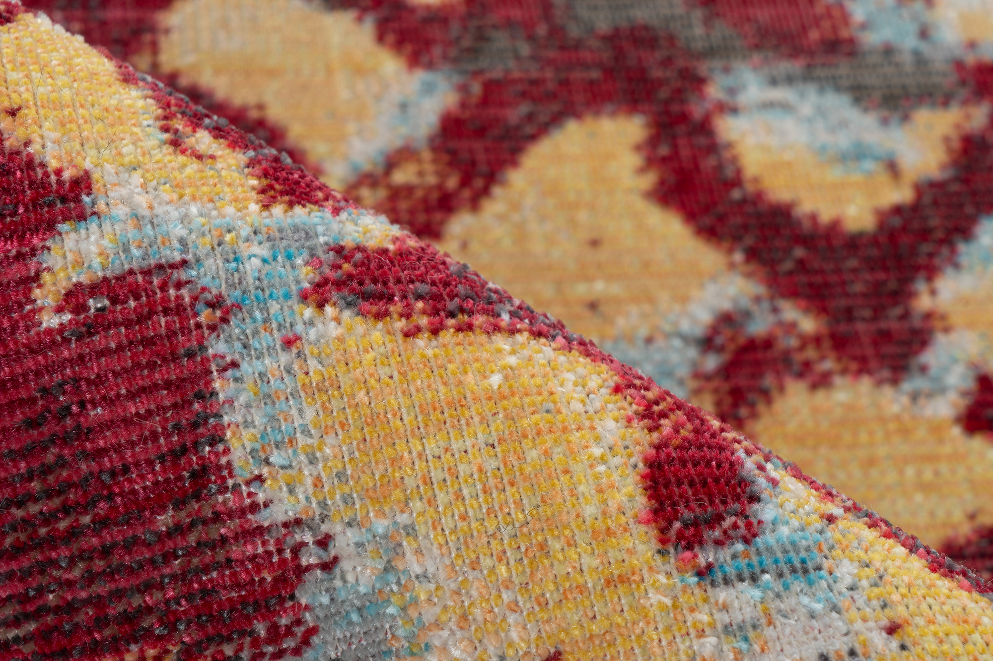 Teppich Milan 425 Multi / Rot 120 x 170 cm