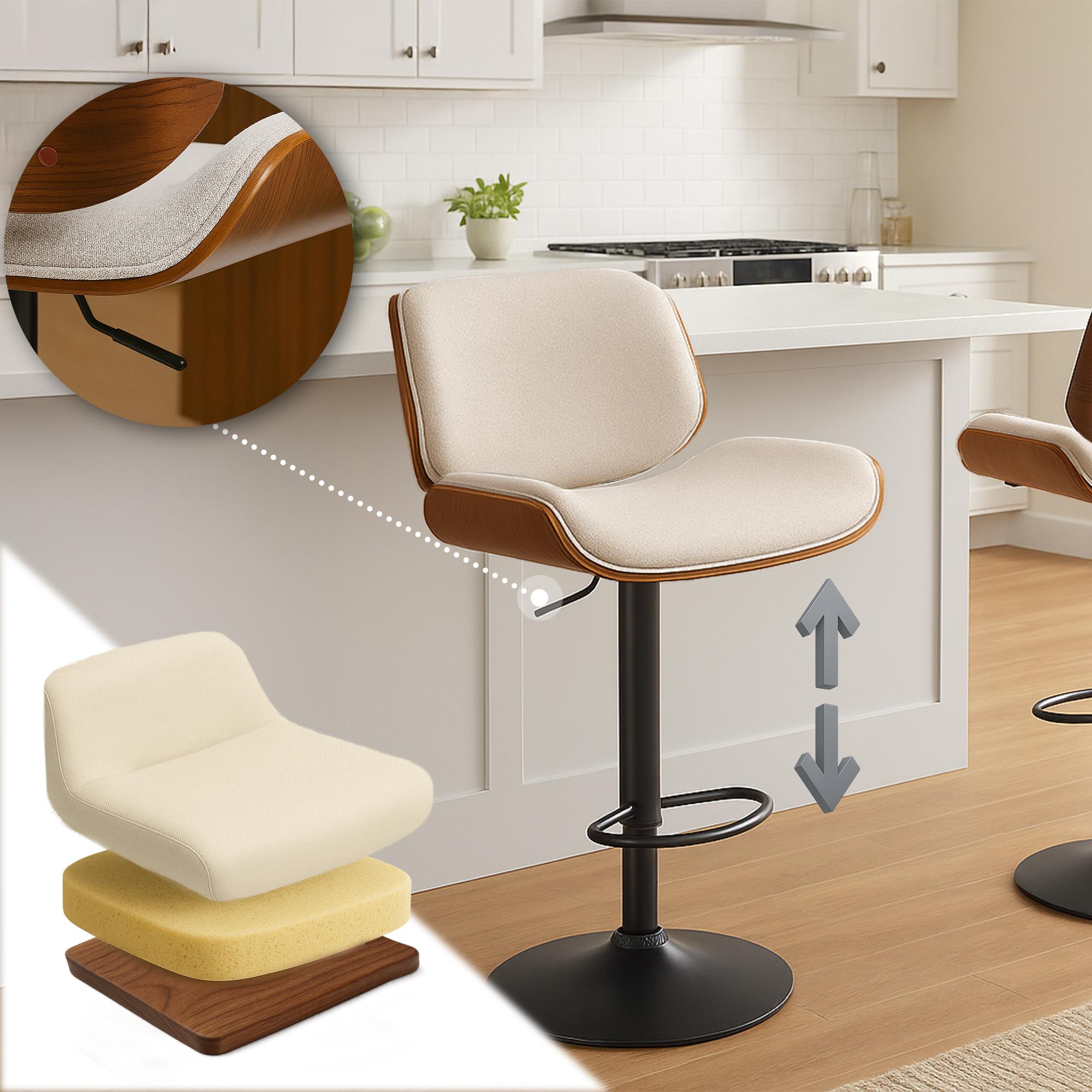 Barhocker Beverley B Stoff