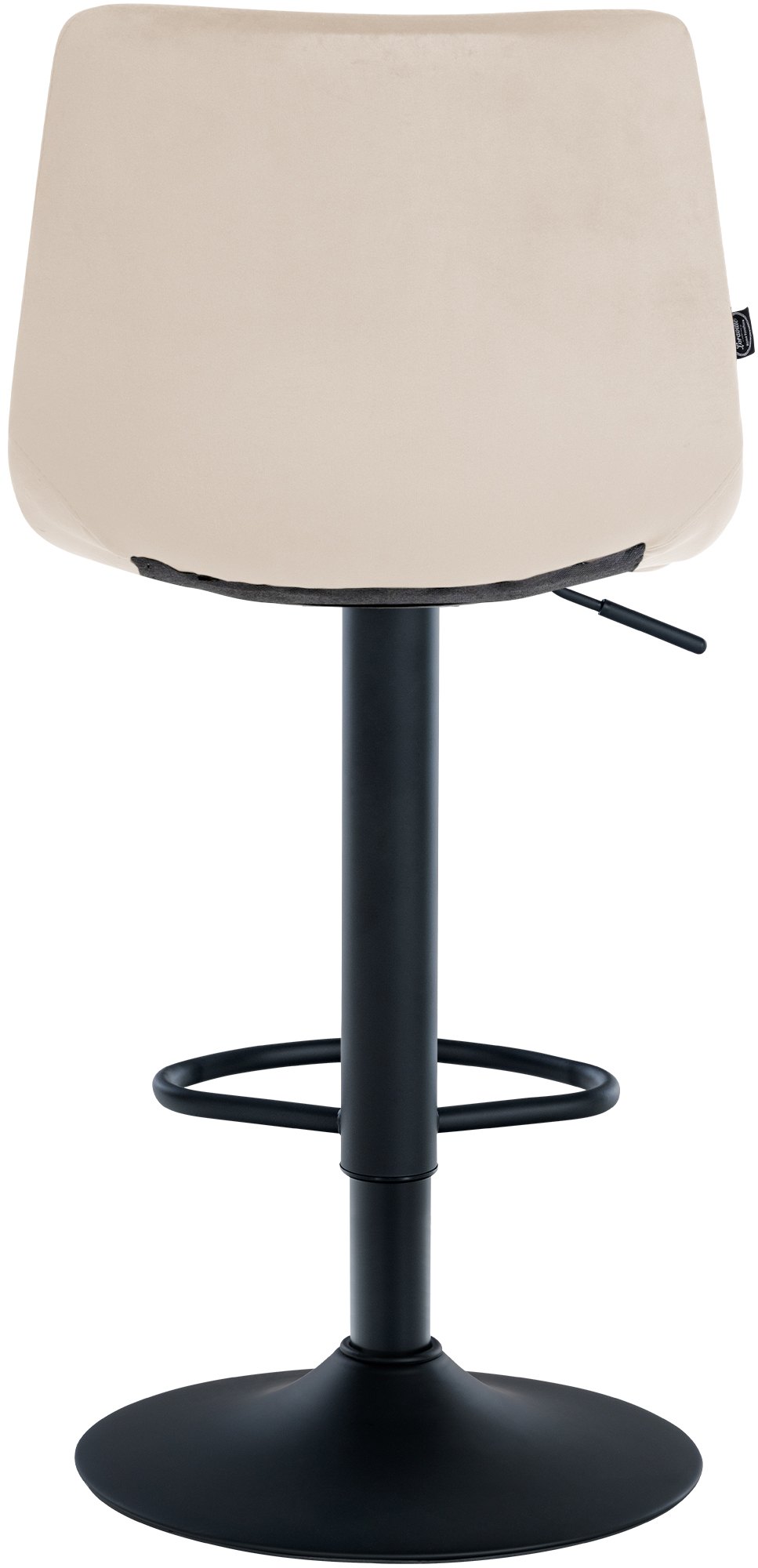 Barhocker Jerry Samt schwarz