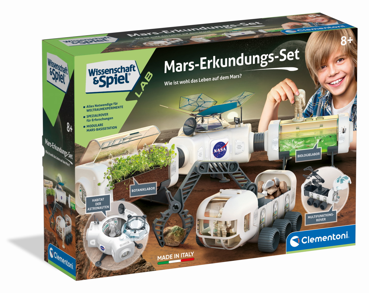 Clementoni Verschiedene Lizenzen Clementoni 59289 - Mars-Erkundungs-Set