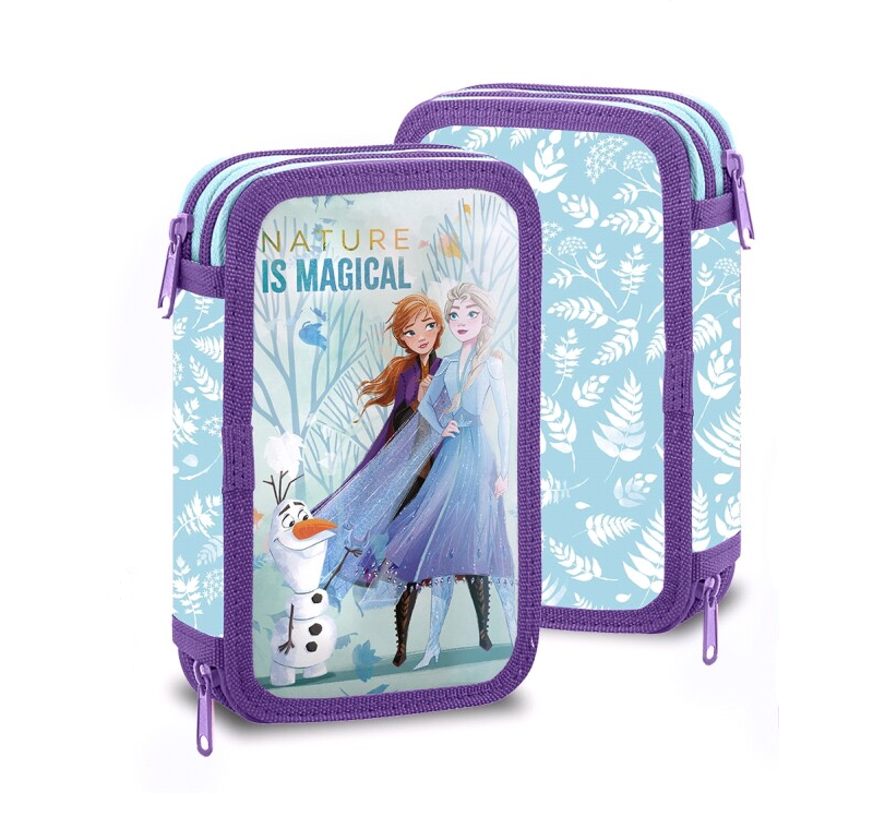 Kids Licensing Eiskönigin Disney Frozen 2 / Die Eiskönigin 2 - gefülltes Doppeldecker Schüleretui
