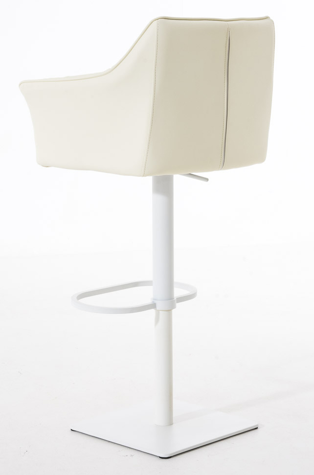 2er Set Barhocker Damaso Kunstleder weiß