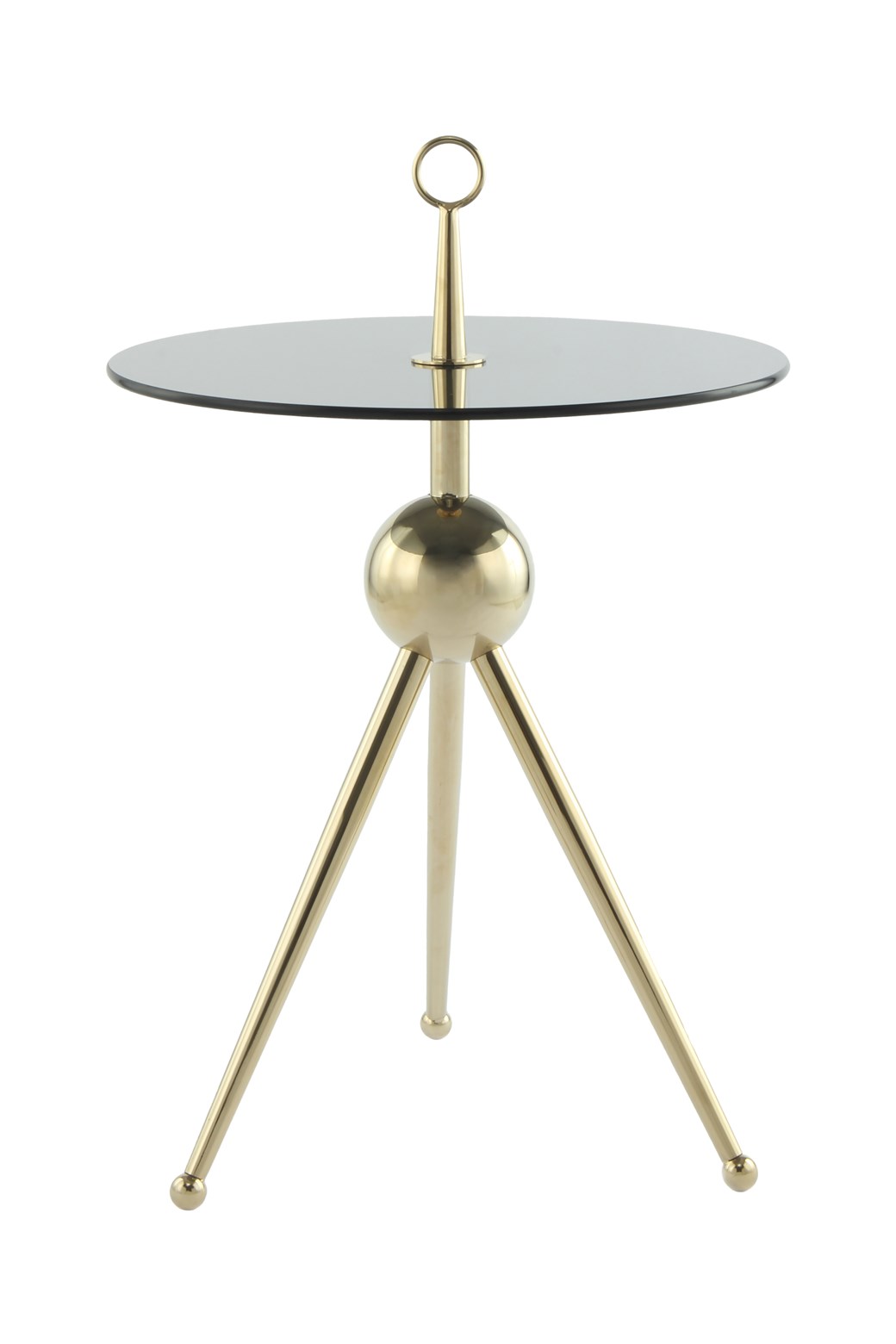 Beistelltisch Beistelltisch Ontario 325 Gold / Grau