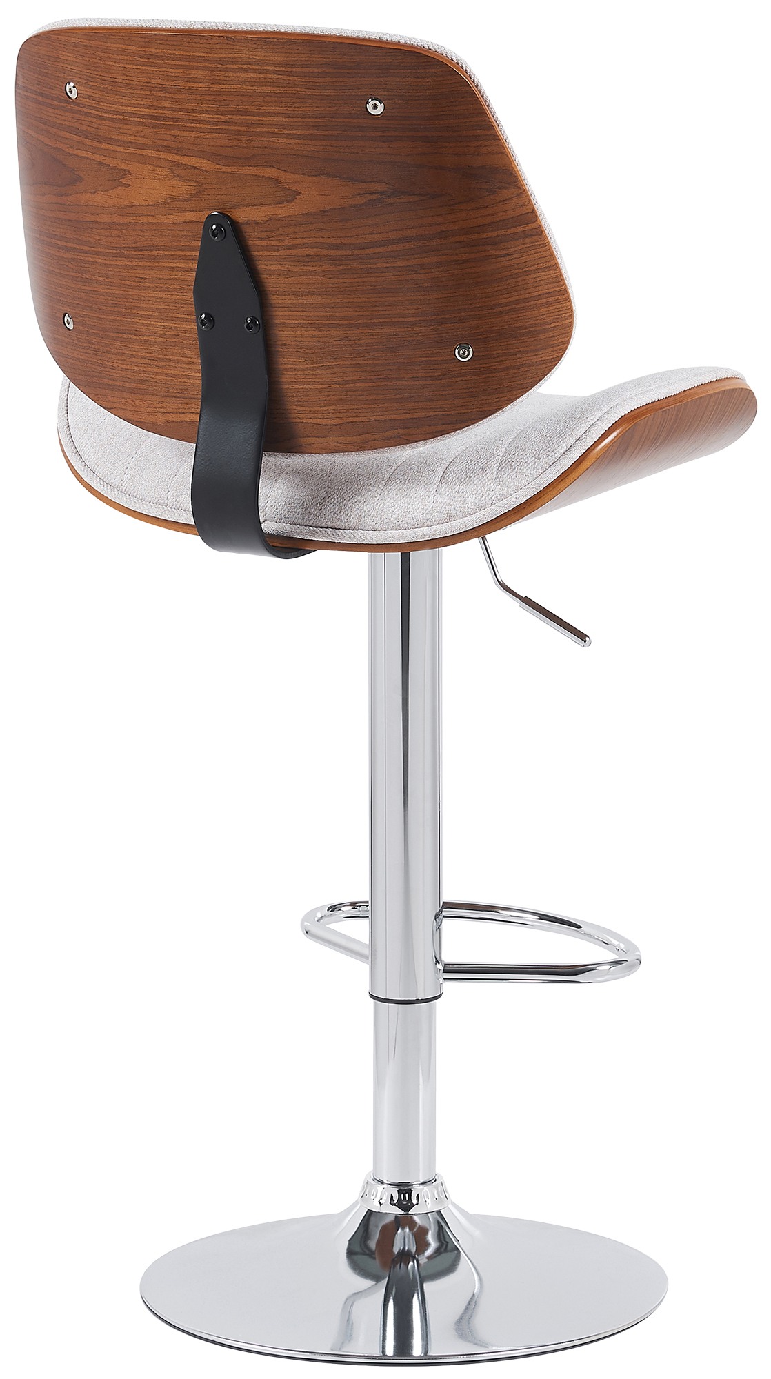 Barhocker Clawson Stoff chrom