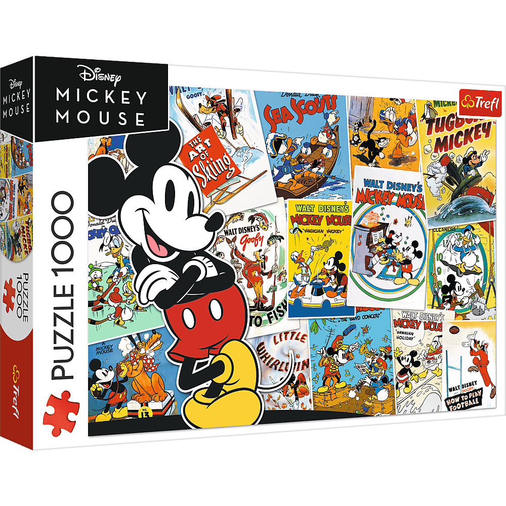 Trefl Puzzles Disney Mickey Mouse - Mickey's Welt - Puzzle 1000 Teile