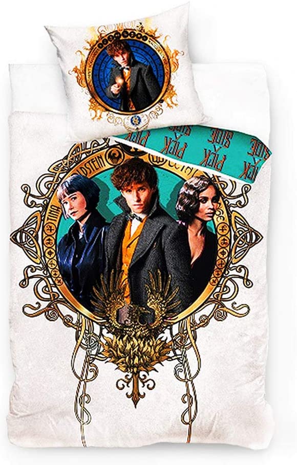 Carbotex Textilien Phantastische Tierwesen / Fantastic Beasts - Bettwäsche 140x200cm