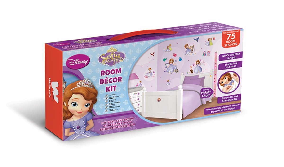 Walltastic Dekoration Walltastic 41523 - Wandaufkleber, Sofia die Erste / Sofia the First