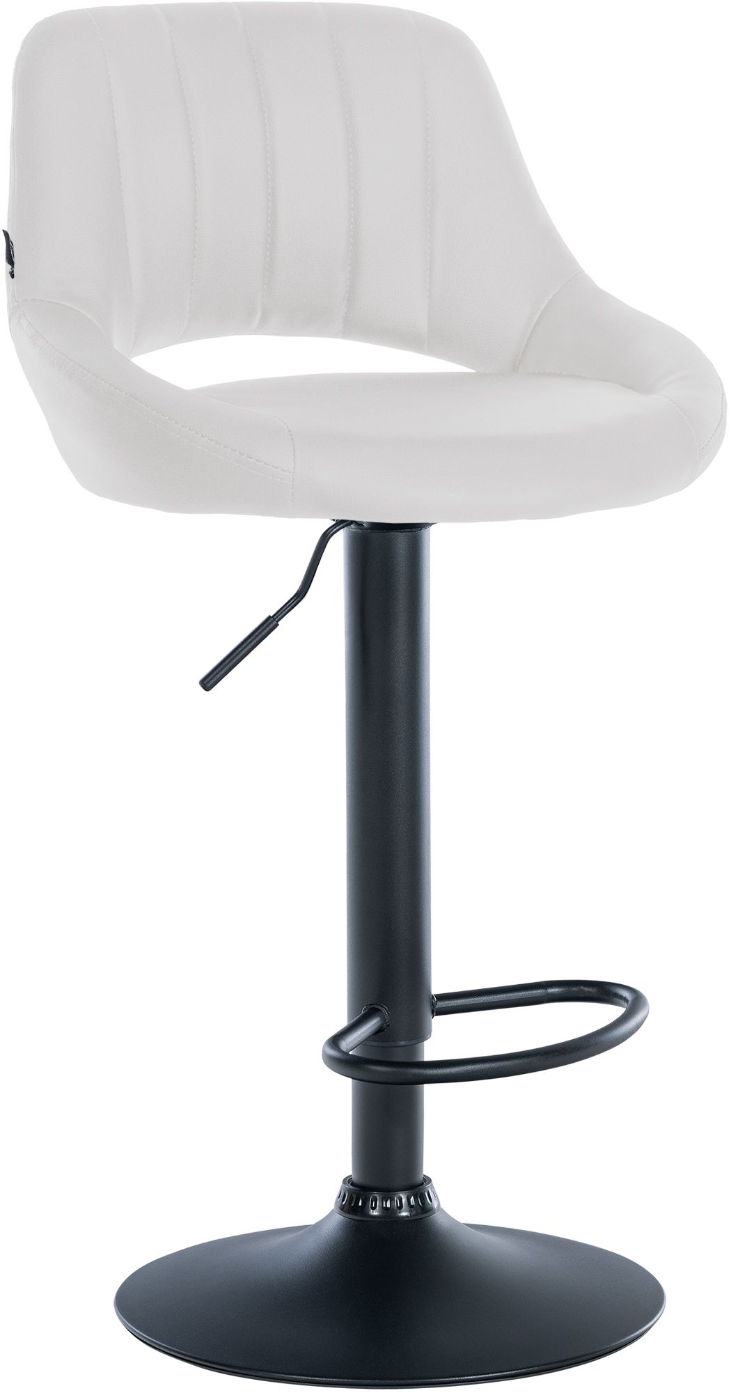 Barhocker Milet Kunstleder schwarz