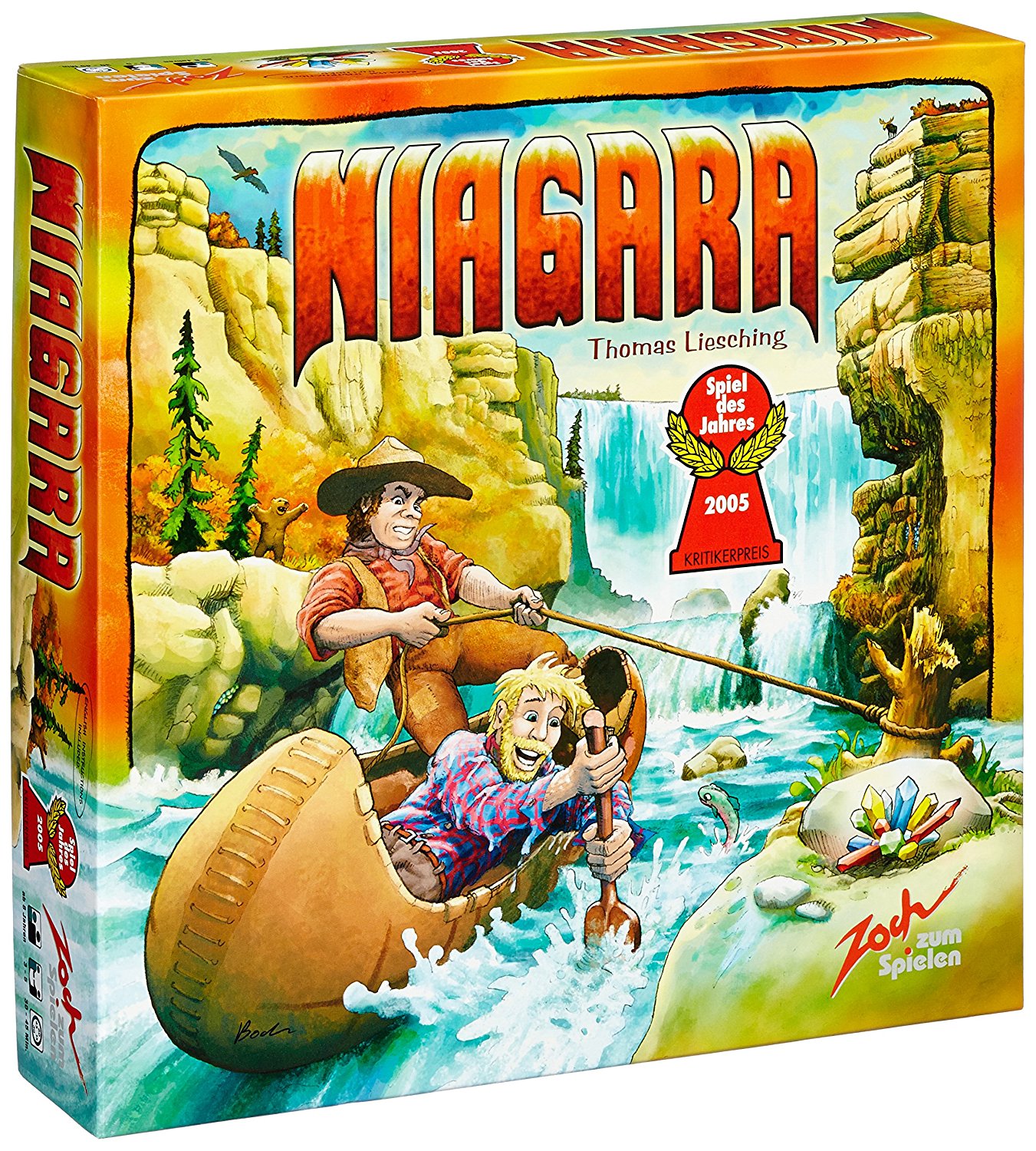 Zoch Verlag Brettspiele & Gesellschaftsspiele Zoch - Niagara - Brettspiel
