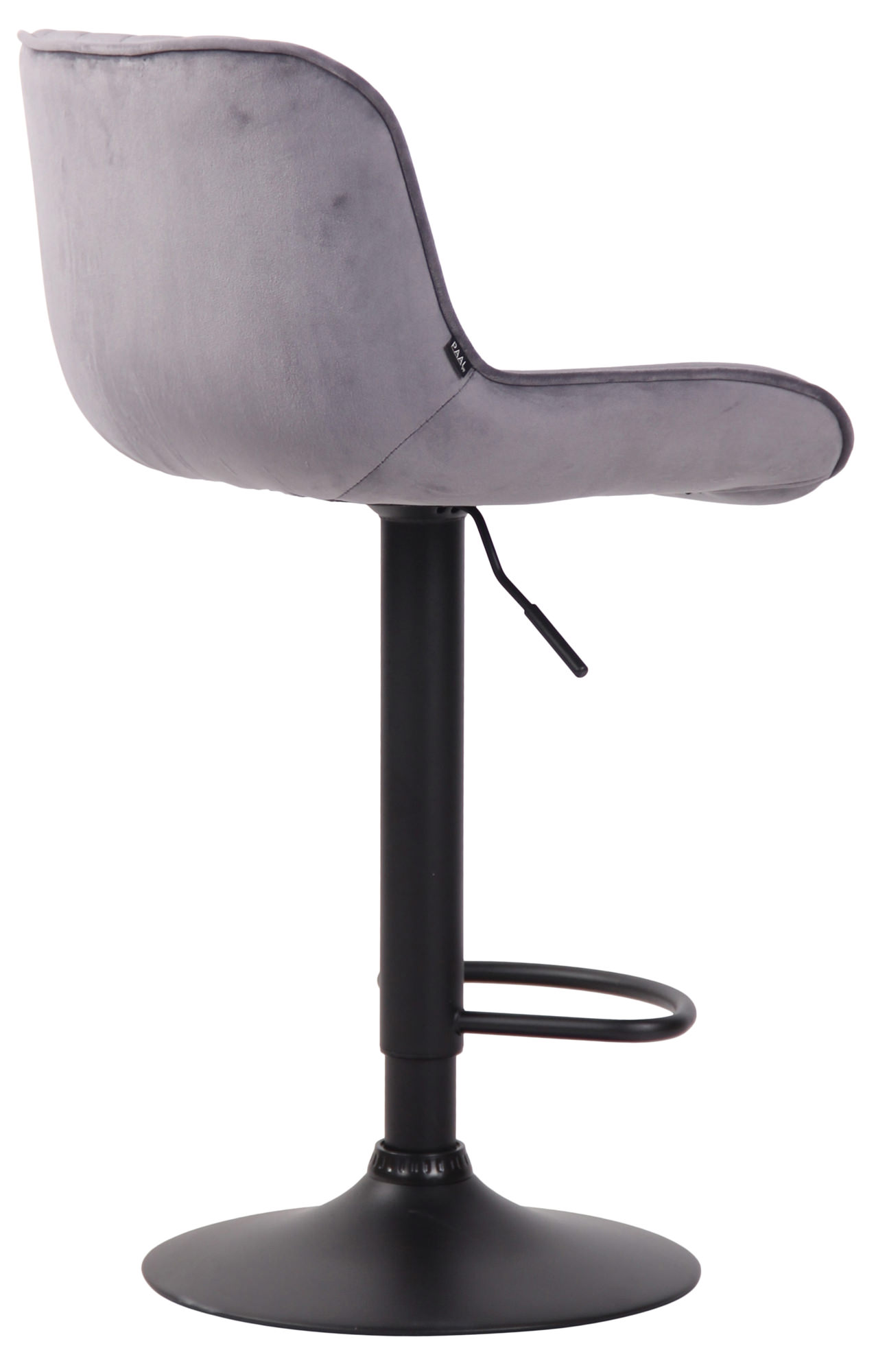 Barhocker Lentini Samt schwarz