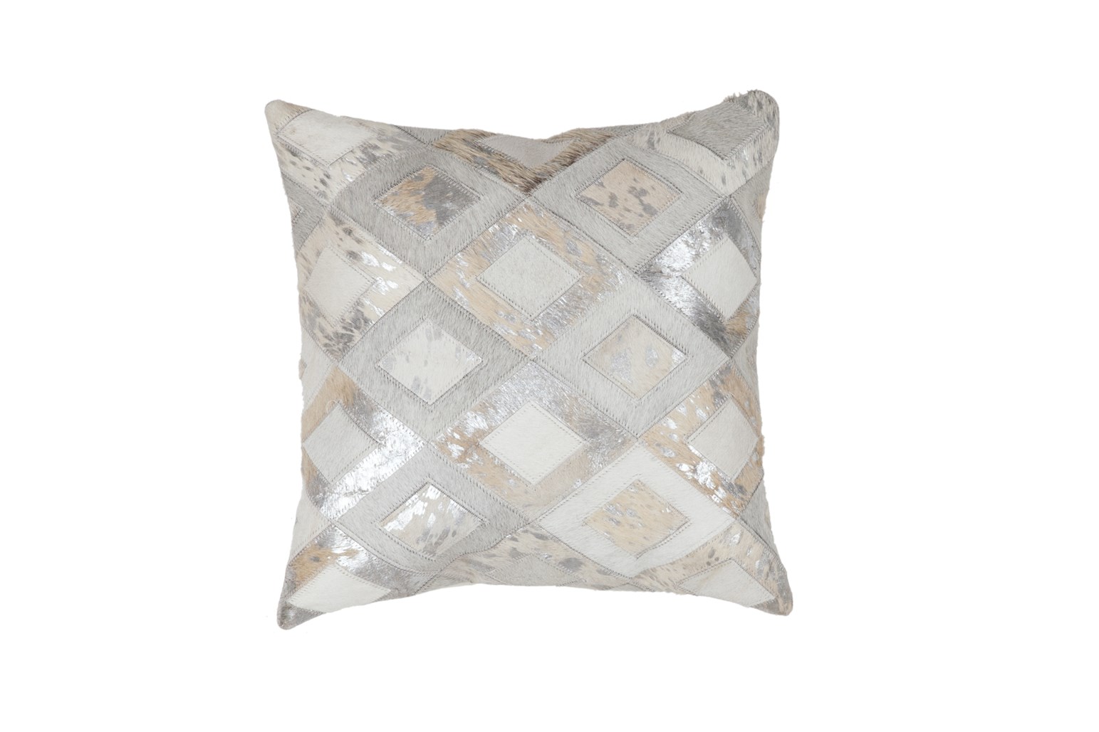 Deko-Kissen Spark Pillow 110 Grau / Silber 45cm x 45cm