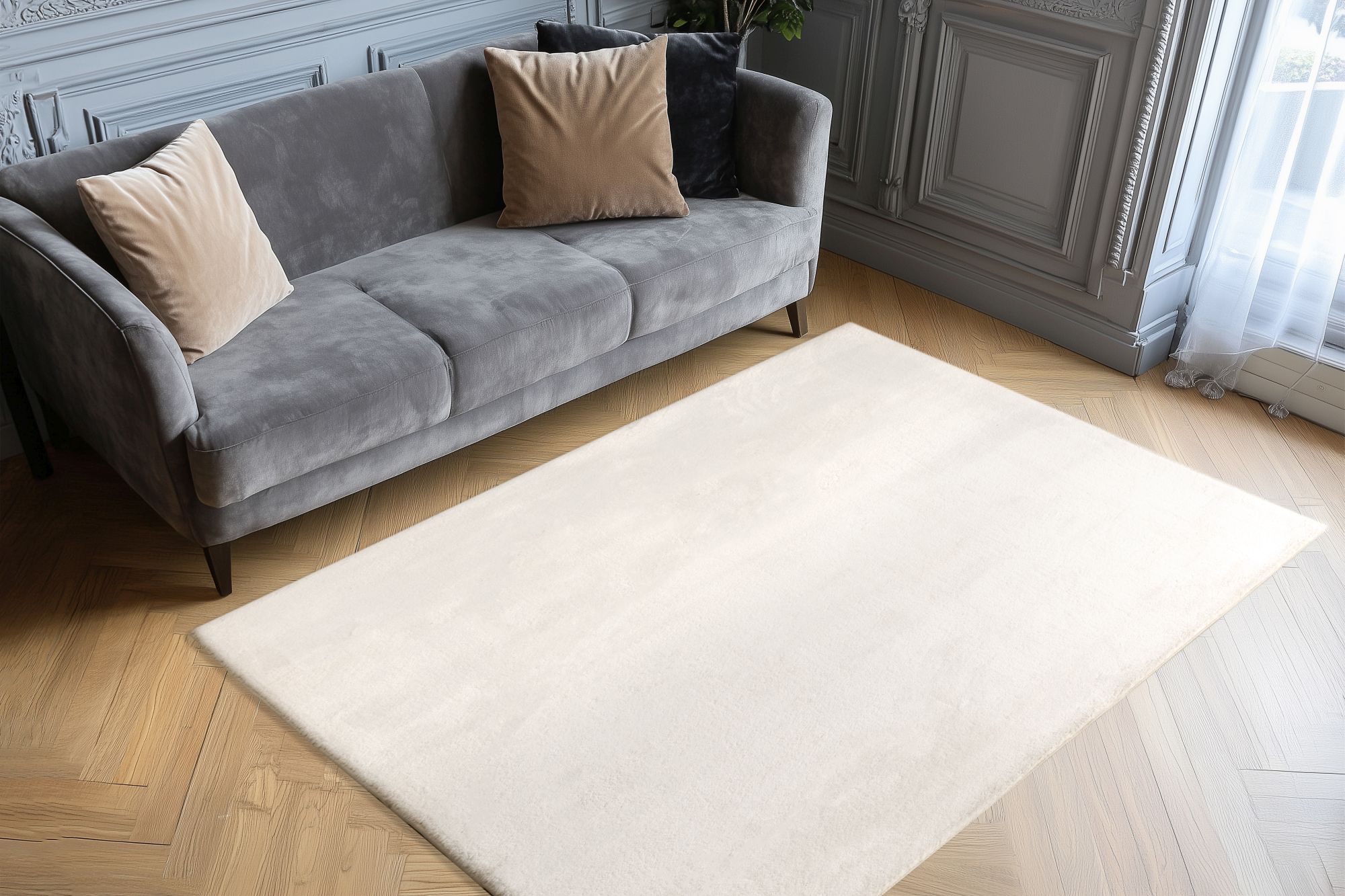 Teppich Boundless 225 Weiß 120cm x 170cm
