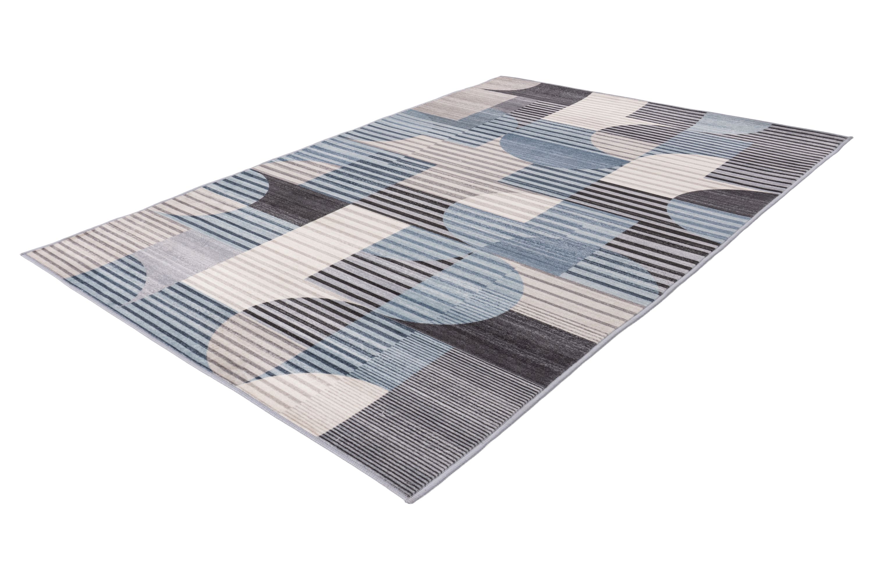 Teppich Bluster 425 Blau 120 x 170 cm