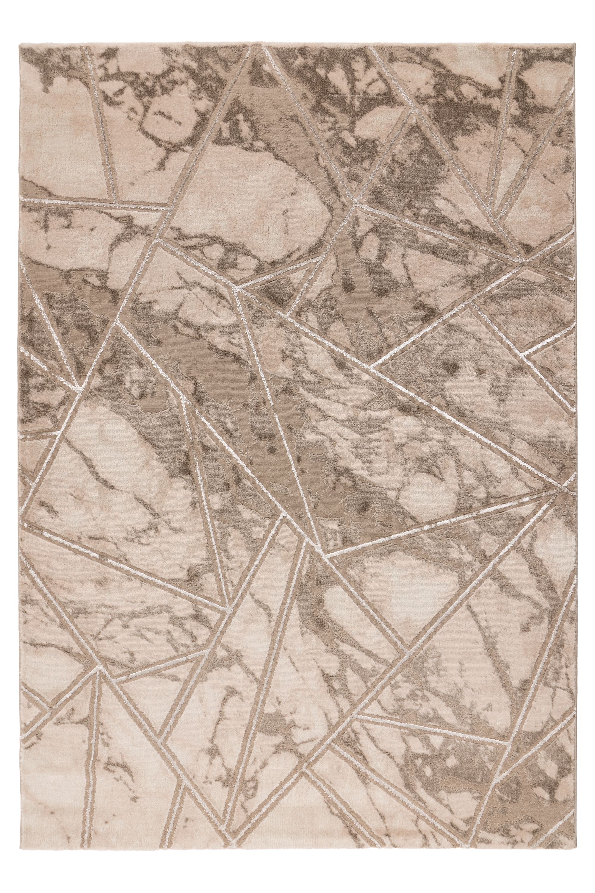 Teppich Mineral 225 Beige 80 x 150 cm