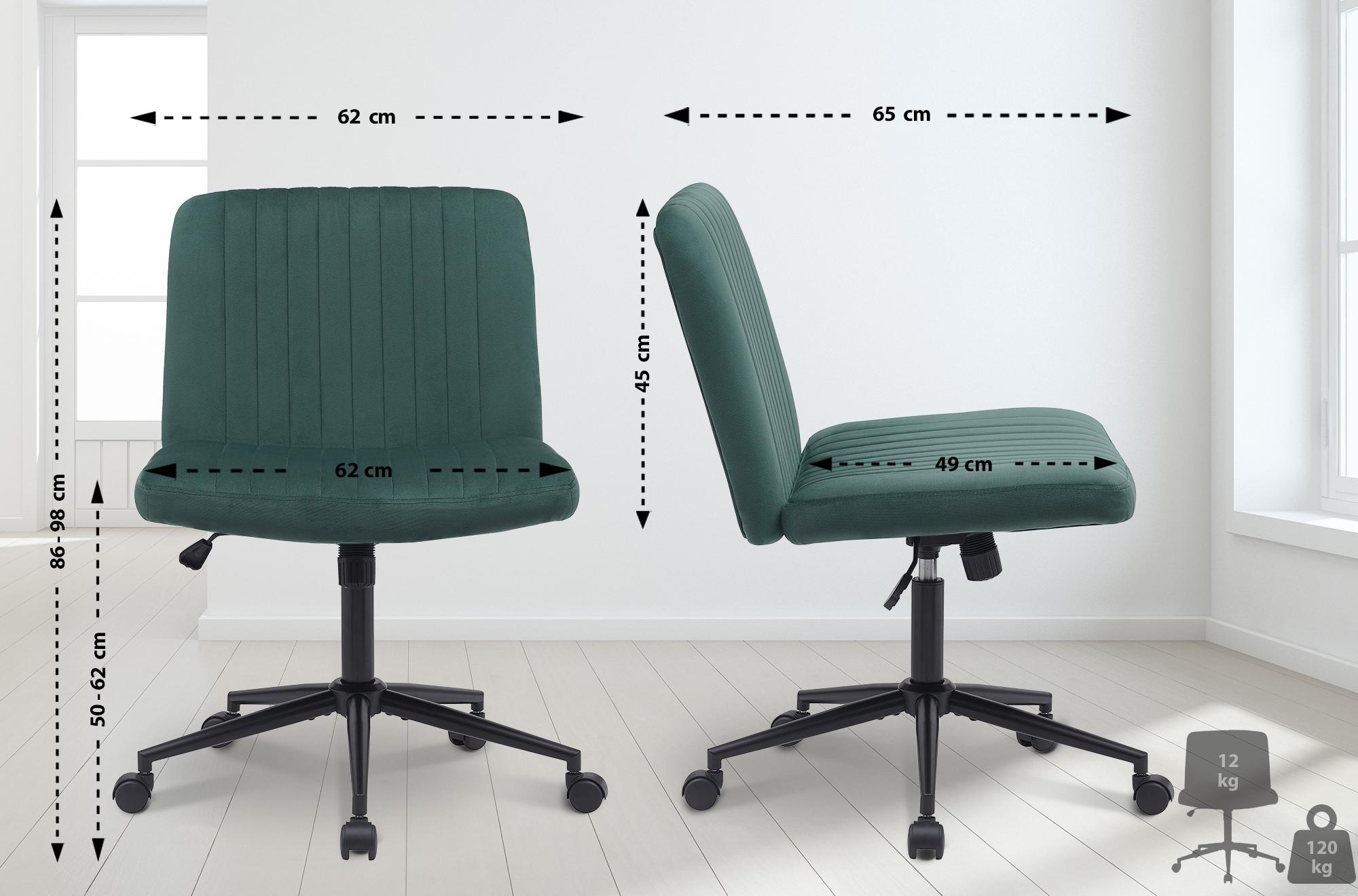 Bürostuhl Kingman Samt