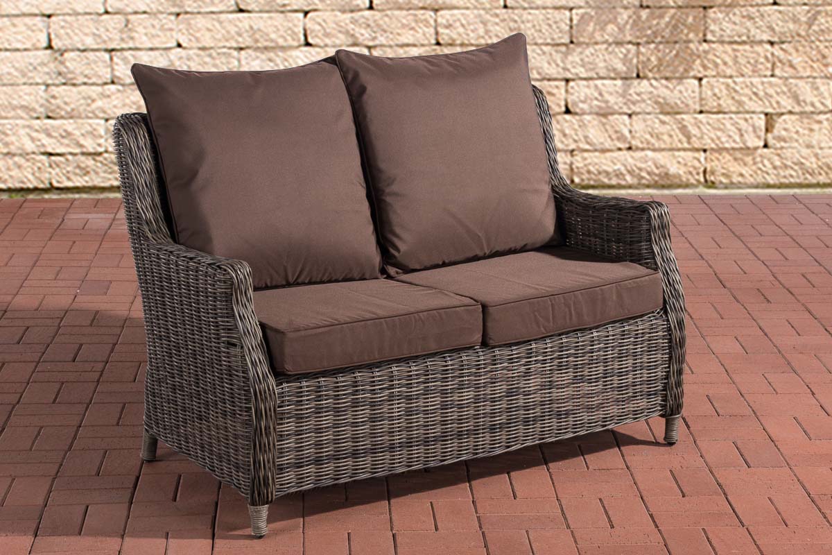2er Sofa Montero Terrabraun