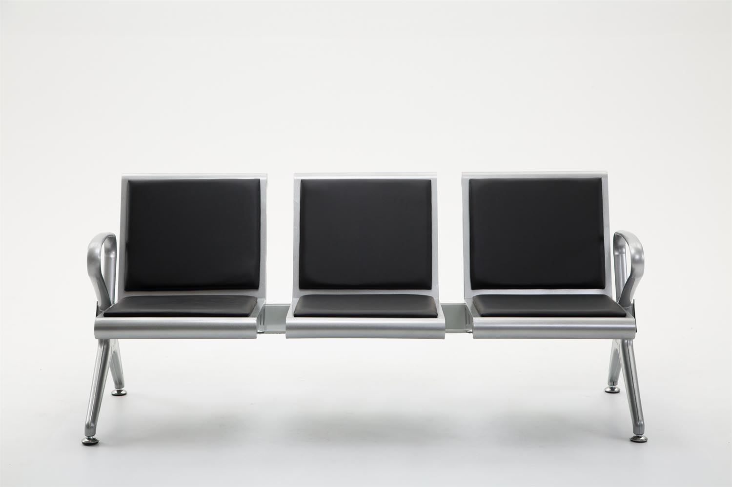 3er Wartebank Terminal Kunstleder