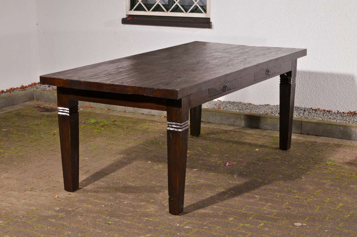 200 cm Cordoba Tisch dunkel