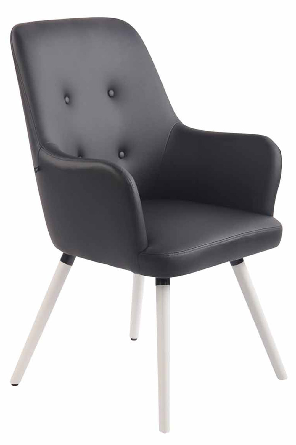 Lounger Aarhus Kunstleder weiß