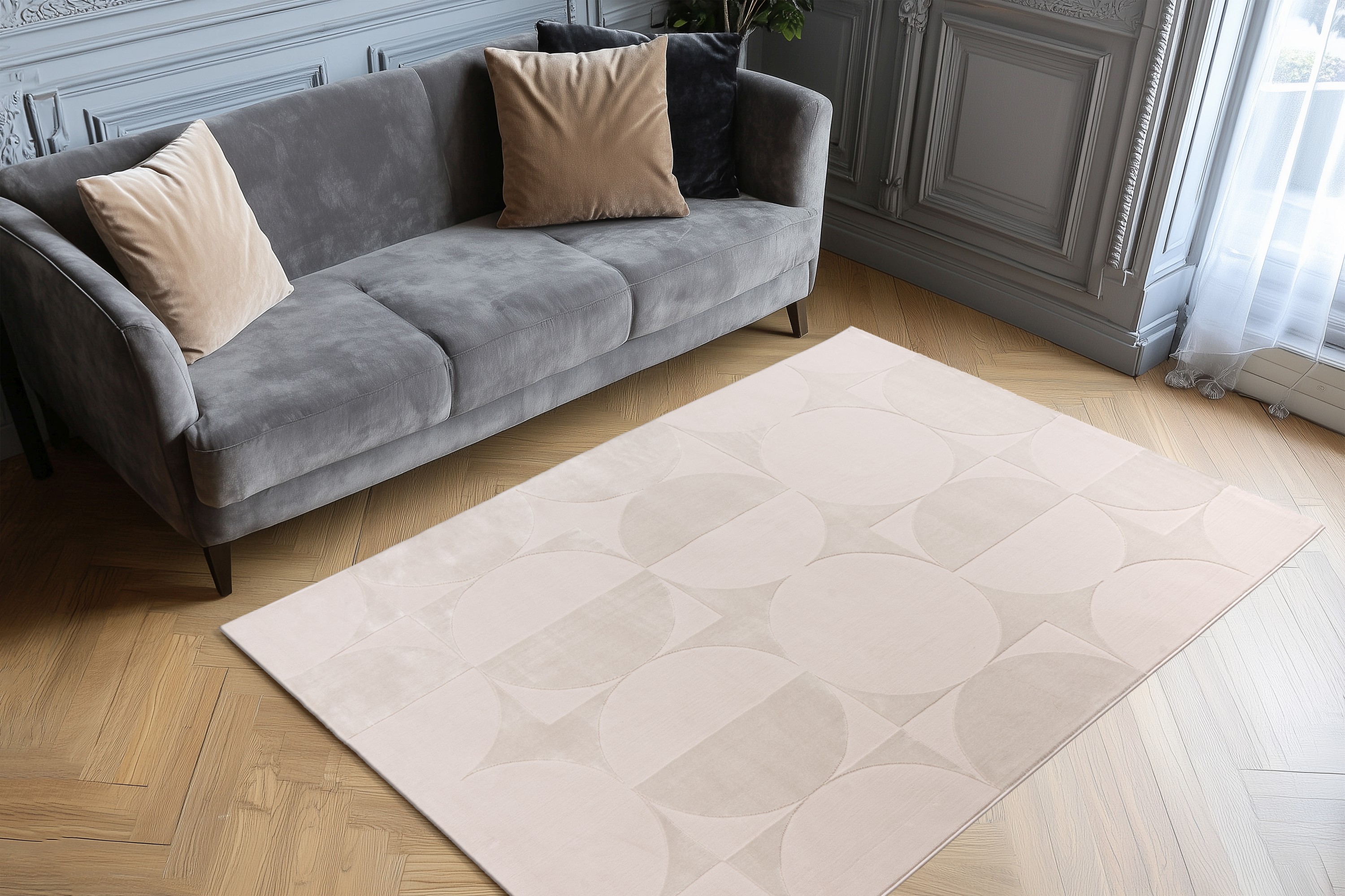 Teppich Stage 625 Beige 80 x 150 cm