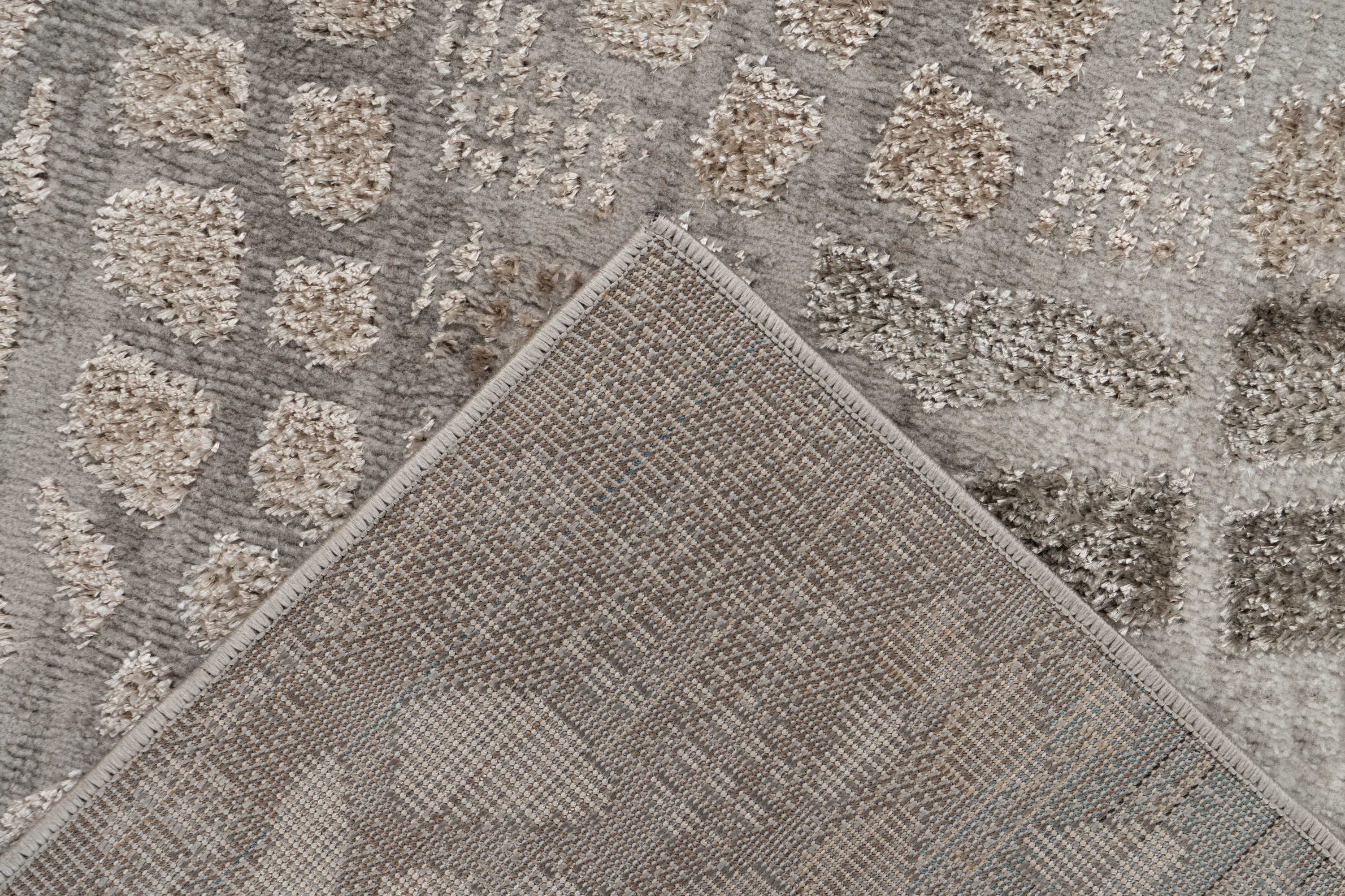 Teppich Catcher 225 Silber / Beige 120 x 170 cm