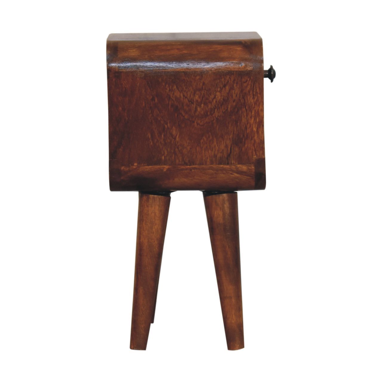 Extra Mini Chestnut Curve – unteres Nachttischchen