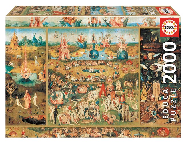 Educa Puzzles Educa Puzzle 9218505 - The garden of delights - 2000 Teile Puzzle